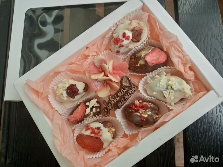 Финики В бельгийском шоколаде