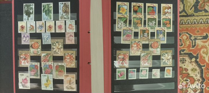 Почтовые марки флора и фауна