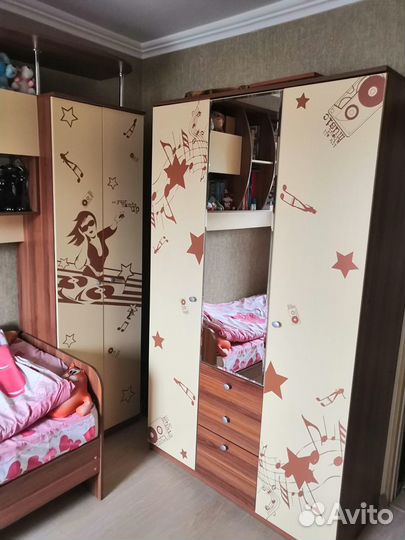 Детская комната мебель для девочки