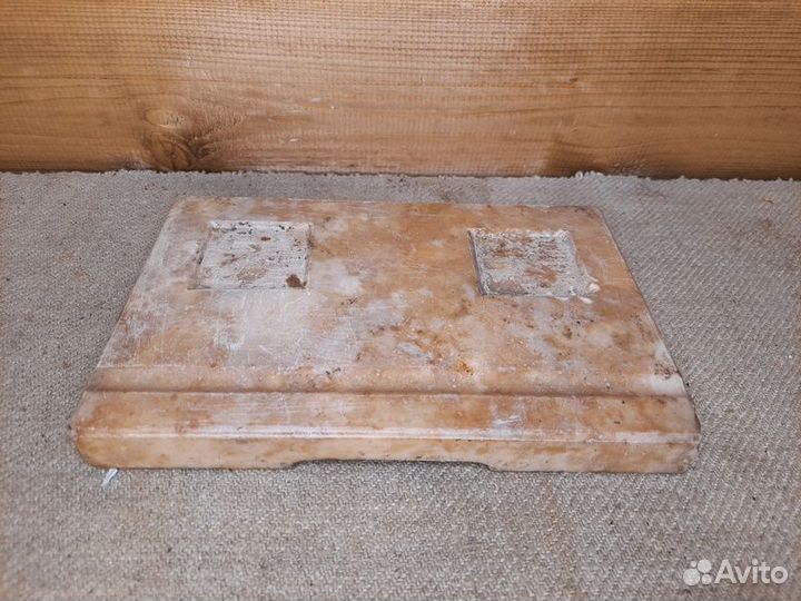 Мраморное основание письменный прибор