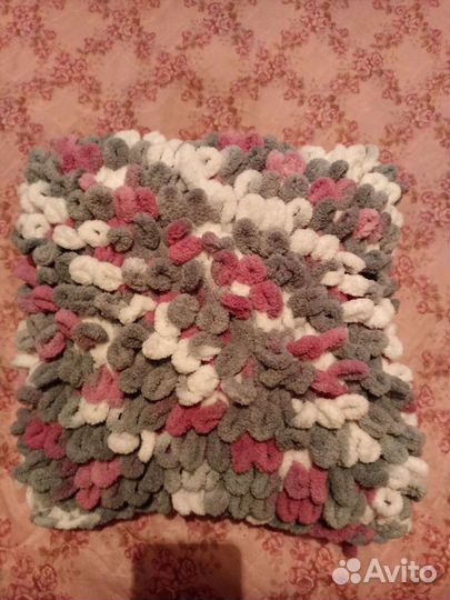 Плед детский плюшевый