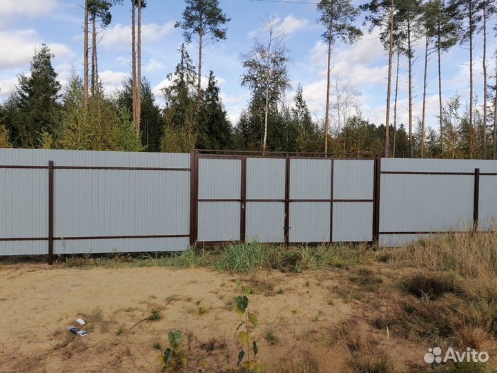 Заборы ворота калитки