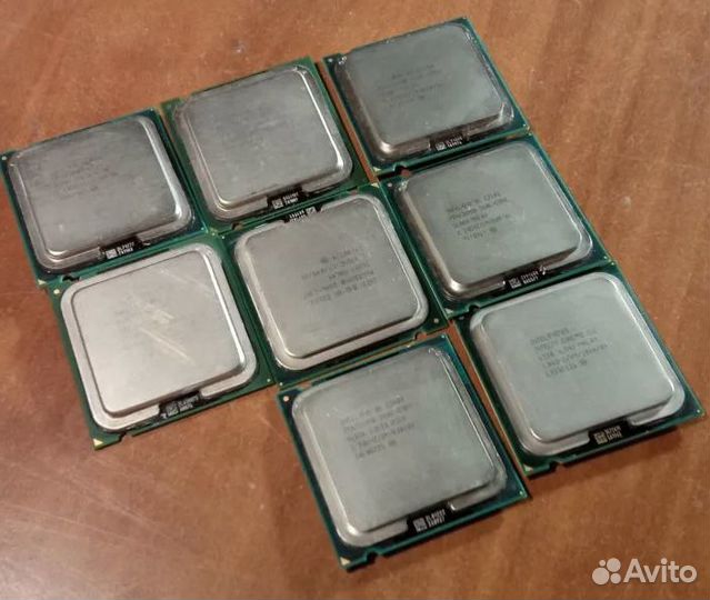 Процессоры Intel под сокет 775 1155 1156