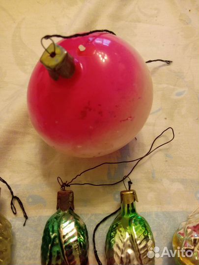 Елочные игрушки СССР