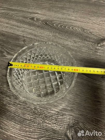 Хрустальный салатник СССР
