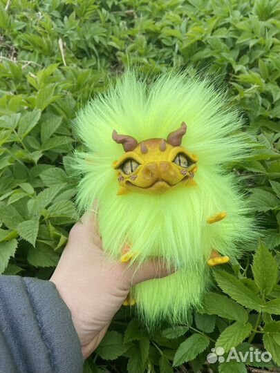 Игрушка ручной работы из полимерной глины