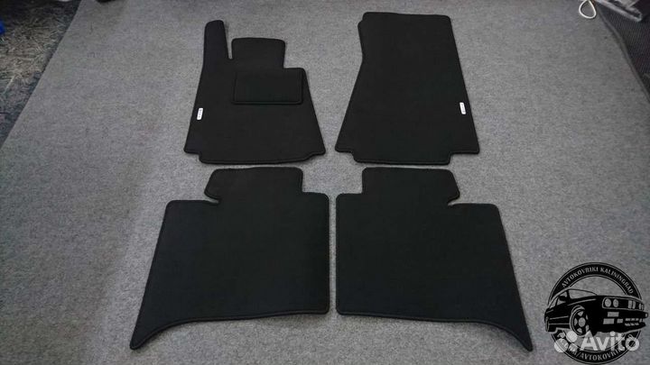 Автоковрики для BMW 7 серии e23, графит