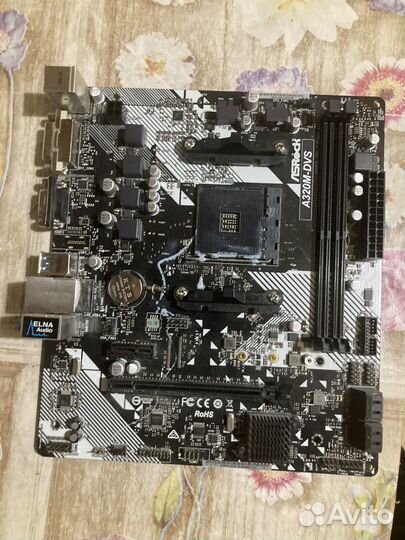 Материнская плата ASRock A-320M-DVS M4 Socket