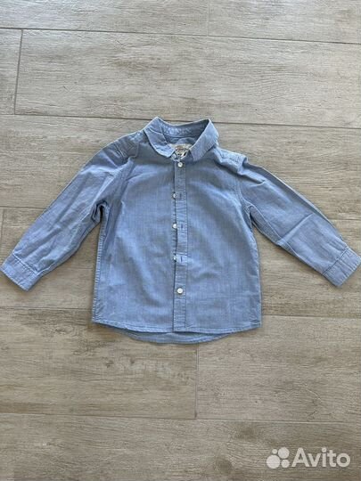 Рубашка h&m с жилетом