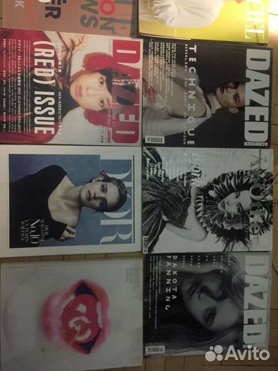 Европейские журналы о моде dazed garage another