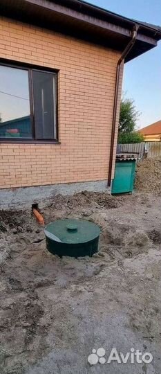 Установка канализации септик под ключ