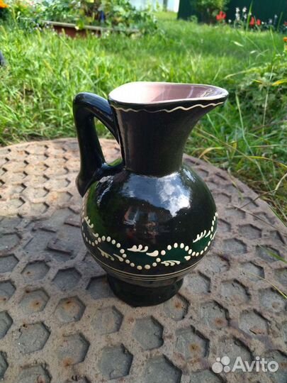 Глиняный кувшин для вина 1.5л