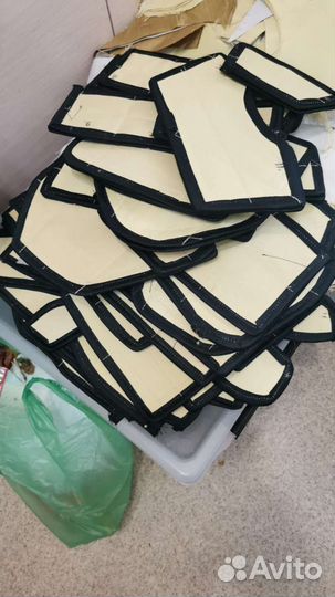 Защита шеи против осколков с кевларом