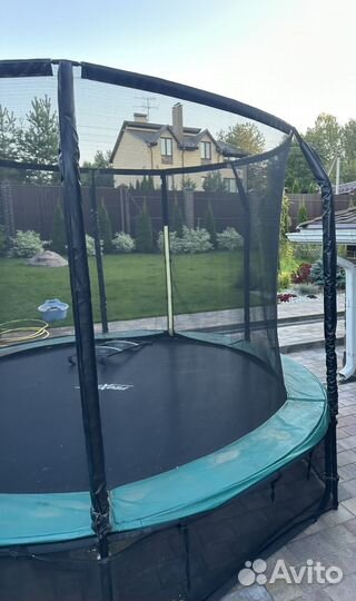 Батут уличный с сеткой