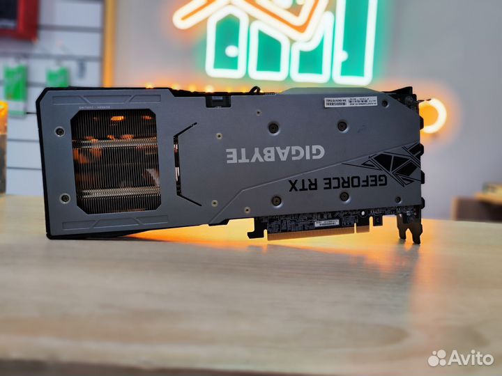 Видеокарта gigabyte RTX 3060 Ti gaming OC(samsung)
