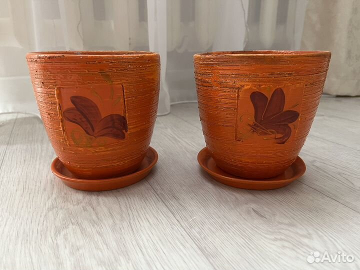 Керамические горшки