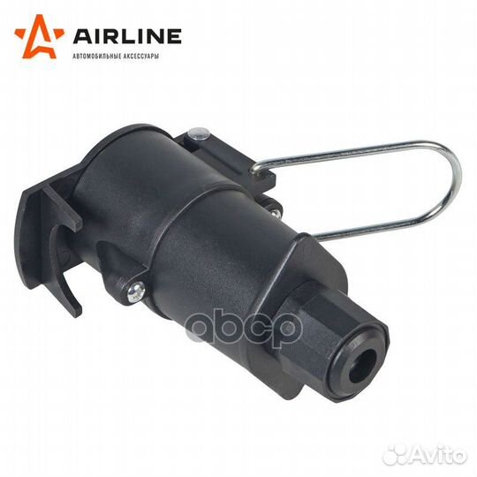 Розетка фаркопа 12В 7 контактов пластик (на каб