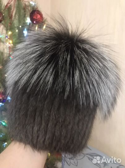 Шапка женская меховая новая