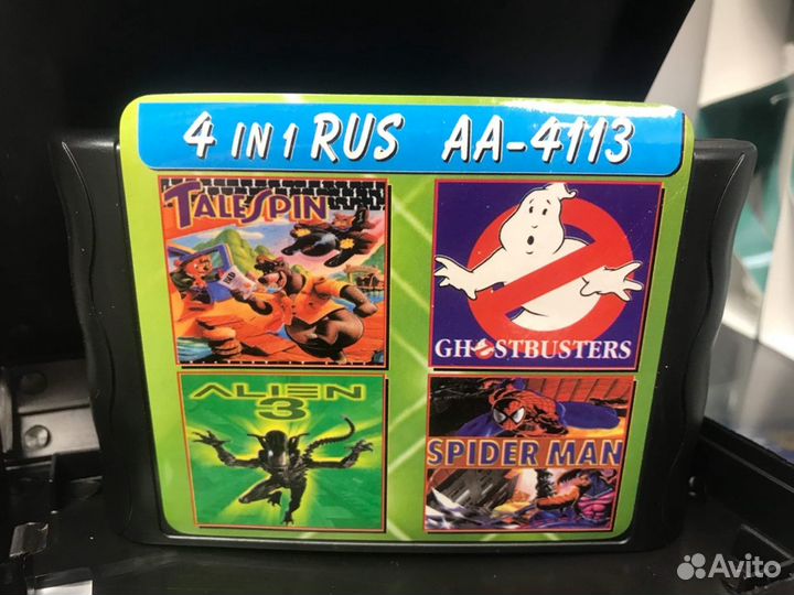 Sega 04в1 SM-042 AA-4113 Alien3 Ghostbusters TaleS