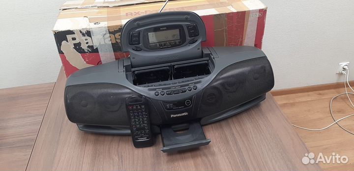 Магнитофон panasonic RX-DT75 k black noir 