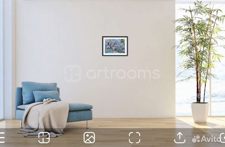 Картина акварель 