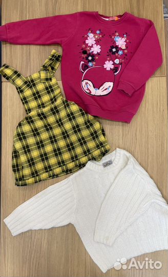 Пакет вещей на девочку 104+