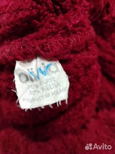 Комплект шапка и шарф б/у