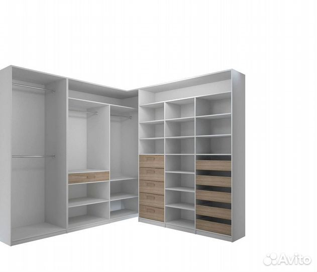 Гардеробная на заказ за короткий срок