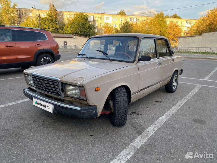 ВАЗ 2107 1.5 МТ, 1983, 50 000 км