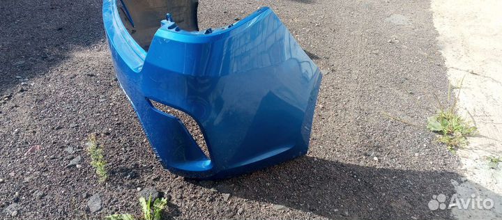 Задний бампер kia rio 4