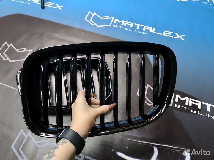 Решетка радиатора BMW F07 Sport, глянец