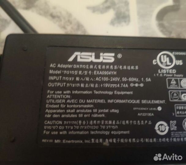 Блок питания asus
