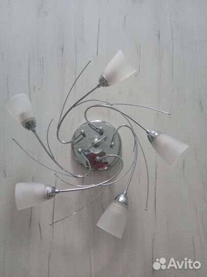 Люстра потолочная бу