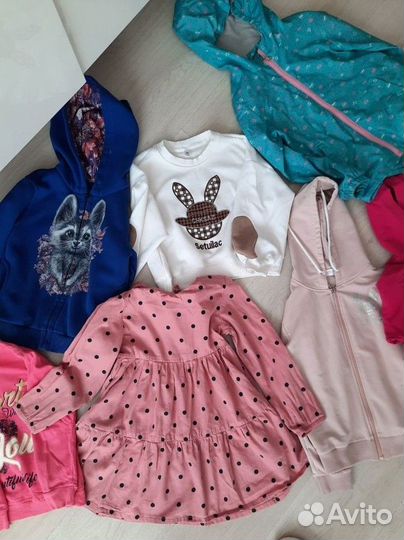 Вещи пакетом для девочки 116-122