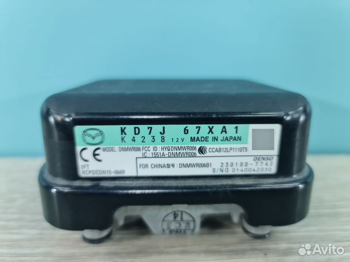 Дистроник Mazda KD7J67XA1