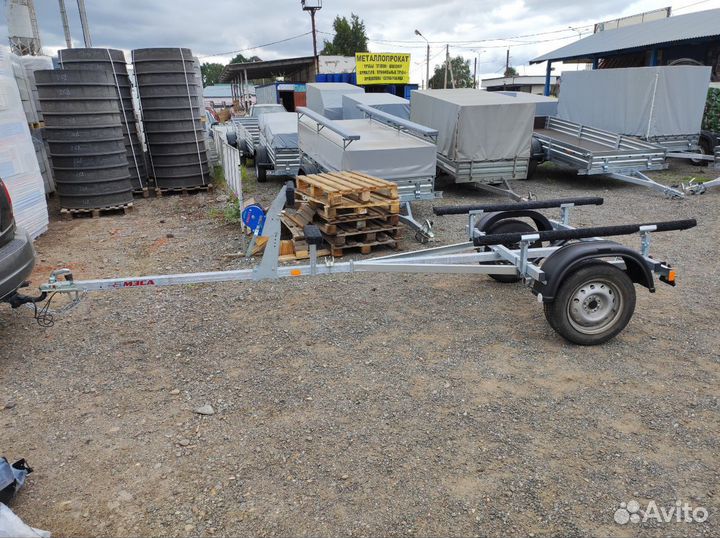 Прицеп легковой 81771С.012 с опорным колесом