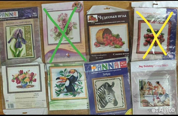 Наборы вышивка крестиком