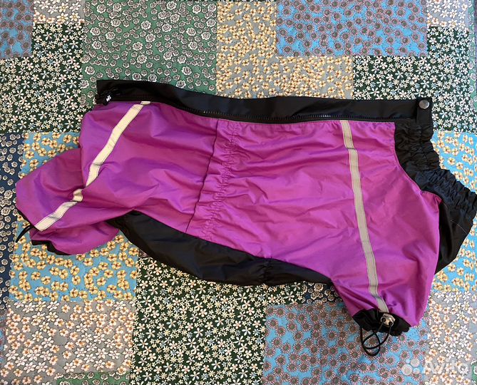 Комбинезон дождевик для корги / таксы