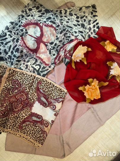 Шарфы и снуд