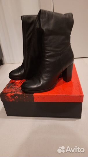 Сапоги женские натуральная кожа