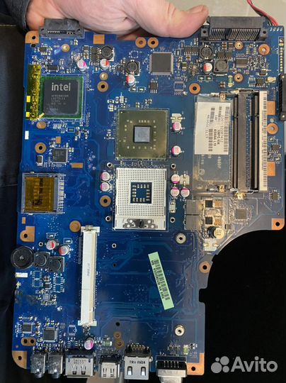 Ноутбук в разбор