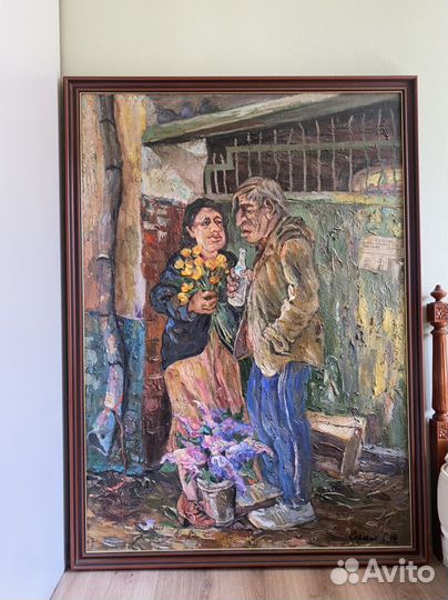 Картина маслом на холсте С. Ю. Сорокин 