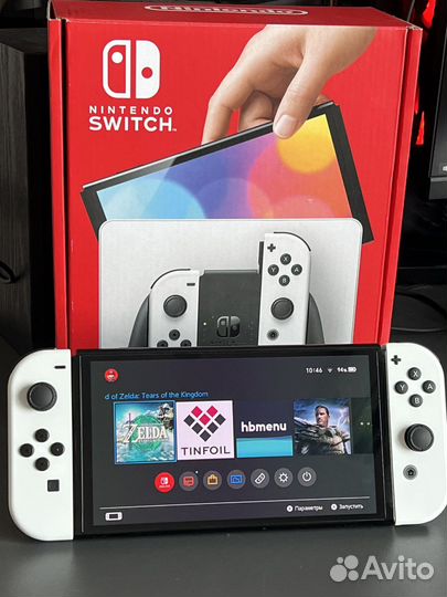 Nintendo Switch Oled Прошитая с / Доставка бесплат