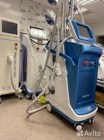 Криолиполиз 360 + кавитация + RF + Липолазер