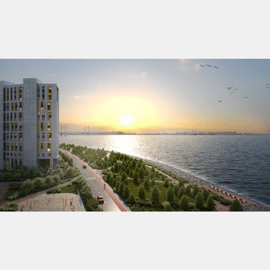 Квартира-студия, 28,1 м², 10/17 эт.