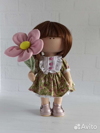 Текстильная интерьерная кукла