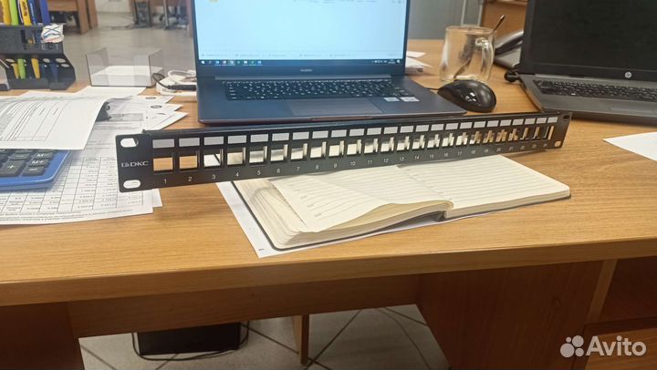 Патч-панель DKC 19 дюймов 24 порта