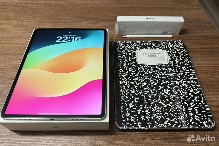 iPad pro 12.9 2021 года, 5gen. Чип M1 + pencil