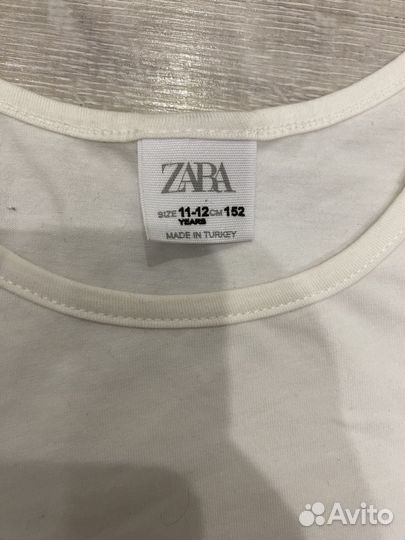 Блузка zara для девочки 152