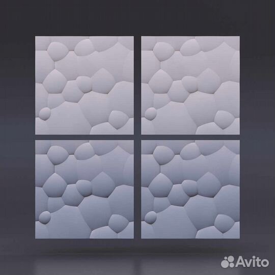 Гипсовая 3D панель 
